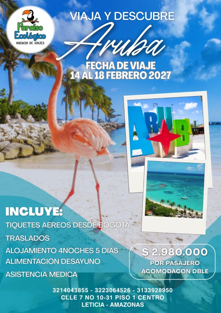 🌴☀️ ¡ARUBA TE ESTÁ ESPERANDO! 🇦🇼✨