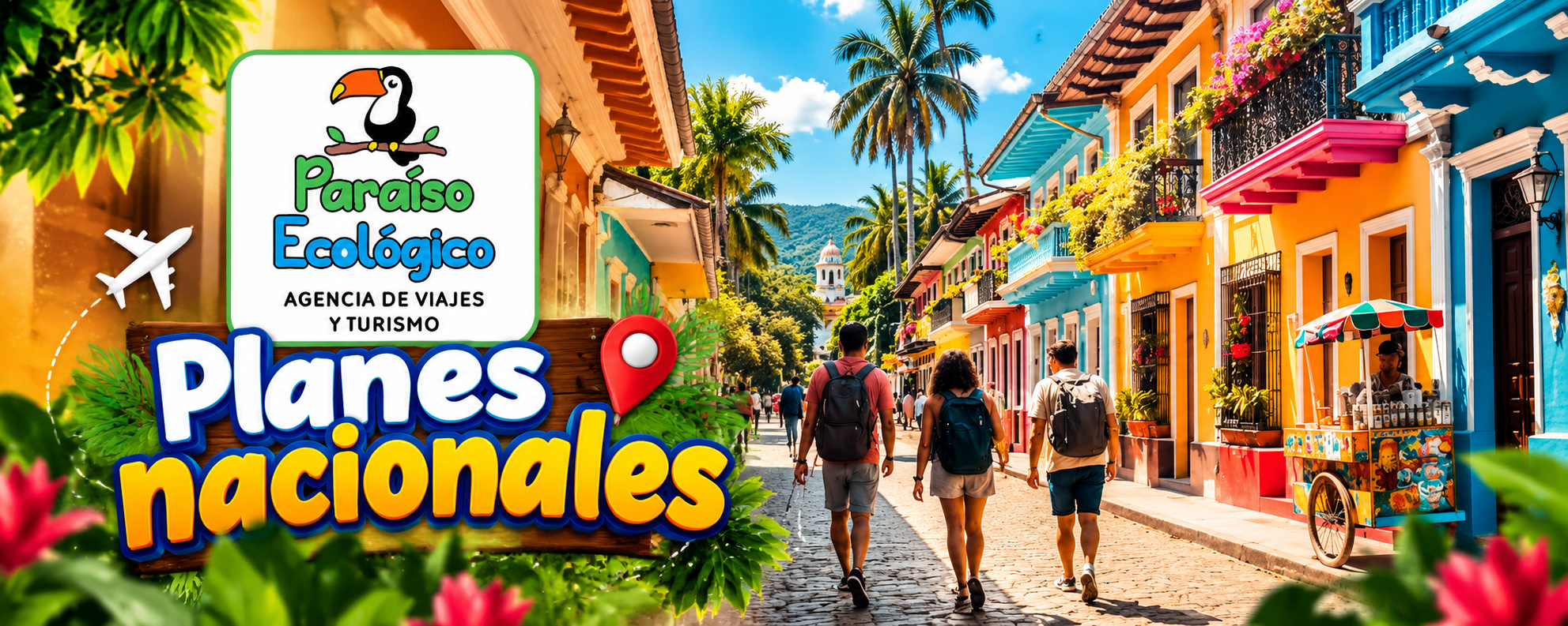 Planes nacionales en el paraíso tropical