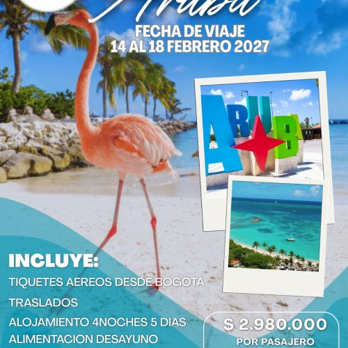 🌴☀️ ¡ARUBA TE ESTÁ ESPERANDO! 🇦🇼✨